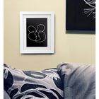 8 X 10 Picture Frame W-Mat/11 X 14 Without Mat - Black - 5 Units, , alternate image number null
