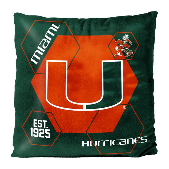 Miami Connector Velvet Reverse Pillow, MULTI, hi-res image number null