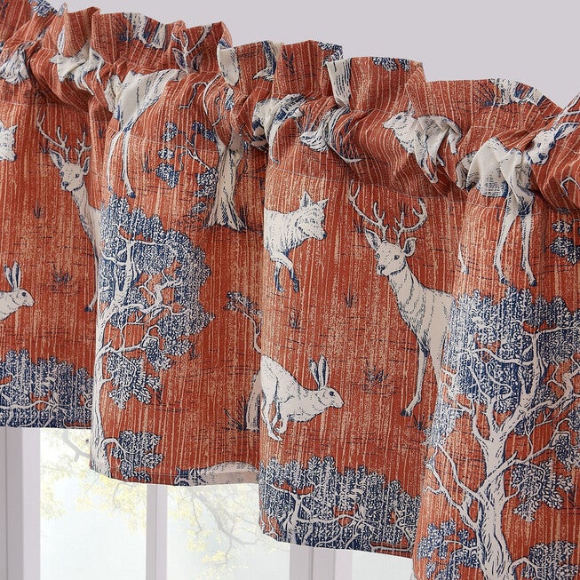 Menagerie Saffron Window Valance, , alternate image number 2