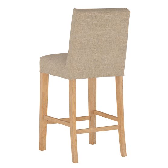 Linen Slipcover Barstool, , alternate image number null