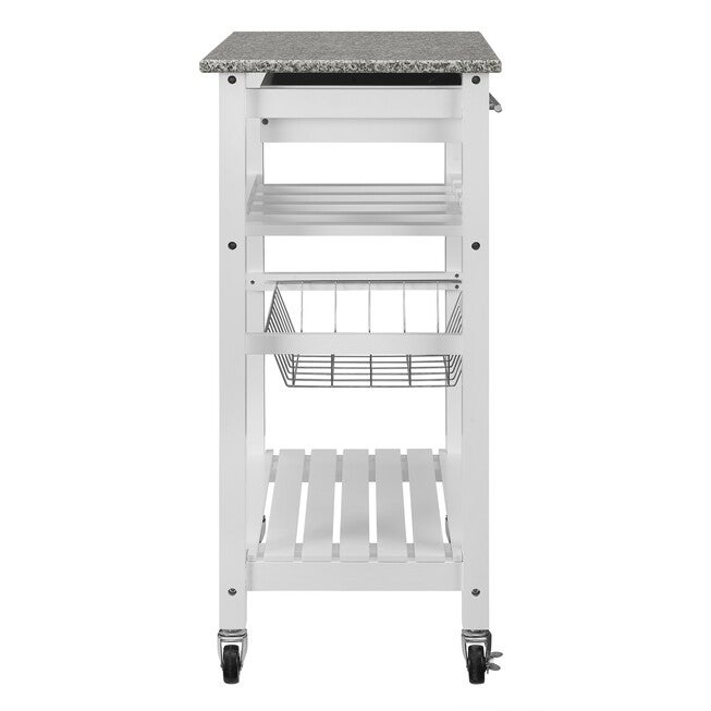 Kitchen Island Granite Top White, , alternate image number 2