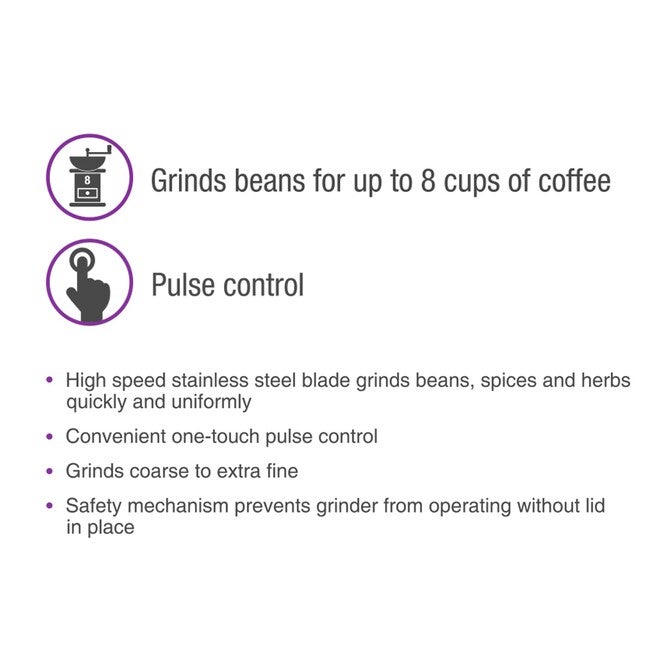 Coffee, Herb & Spice Grinder - Black, , alternate image number null