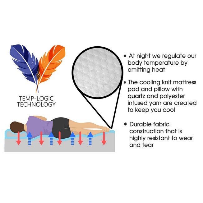 Cool Knit with Balance Fill Pillow, , alternate image number 4