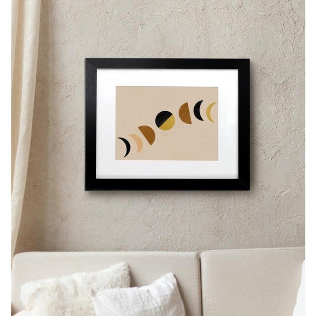 Black Wood Picture Frame With Mat 11X 14, , alternate image number 2
