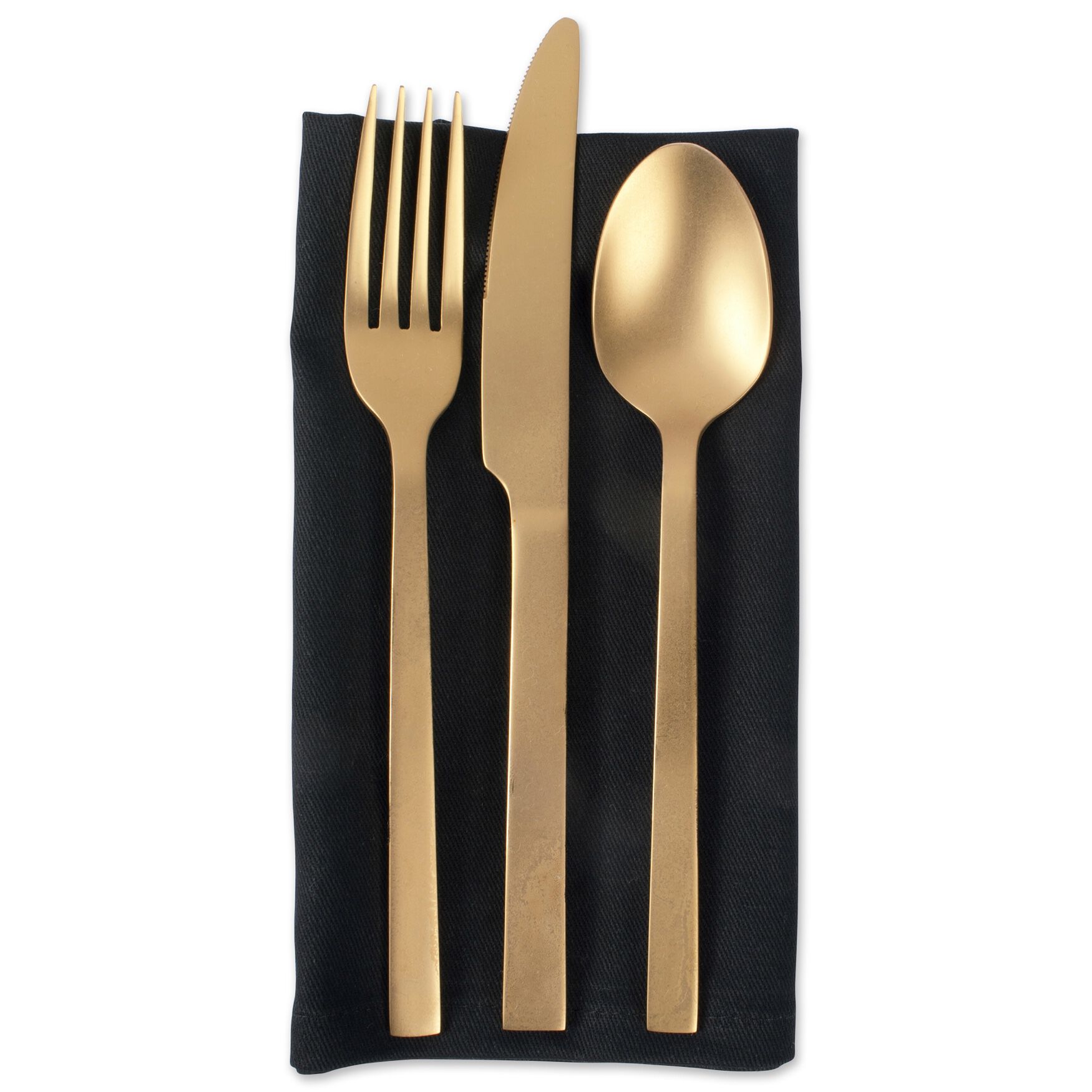 Black Napkin, Set of 6, , alternate image number 5