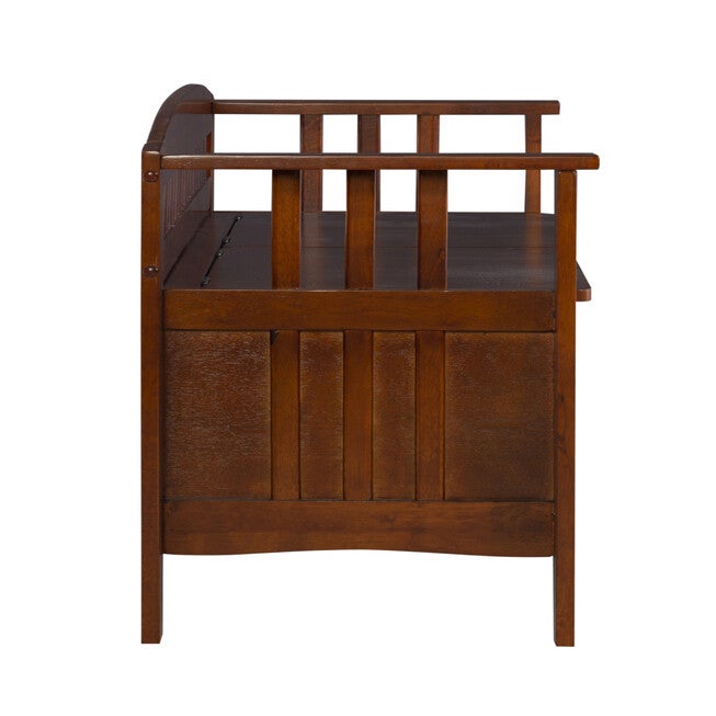 Split Seat Storage Bench, , alternate image number 3