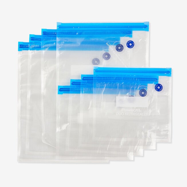 Vacuum Resealable Storage Bags (20 pack), CLEAR, hi-res image number null