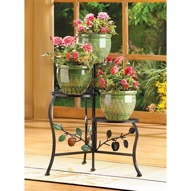 Country Apple Plant Stand, , on-hover image number null