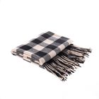 Battilo Home Plaid Home Decorative Sofa Bed Check Tassel Throw Blanket Women Wrap Shawl, , on-hover image number null