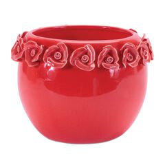 Storeware Bud Vase with Floral Accent Set of 2