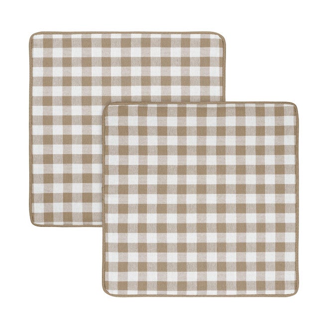 Buffalo Check Throw Pillow Covers - 18-in x 18-in - Set of Two, , alternate image number null