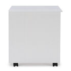 Cary Six Drawer Wide Roll Cart White Wash, , alternate image number null