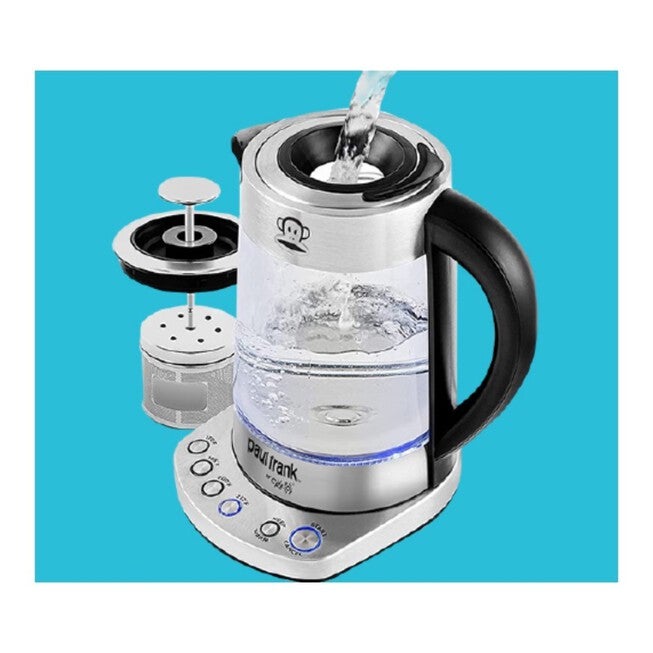 Electric Glass Kettle with Steeping Timer, 4447365 | Catherines