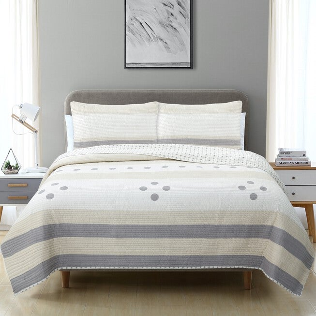 Ardsley Quilt Set Quilts, OFF WHITE, hi-res image number 0
