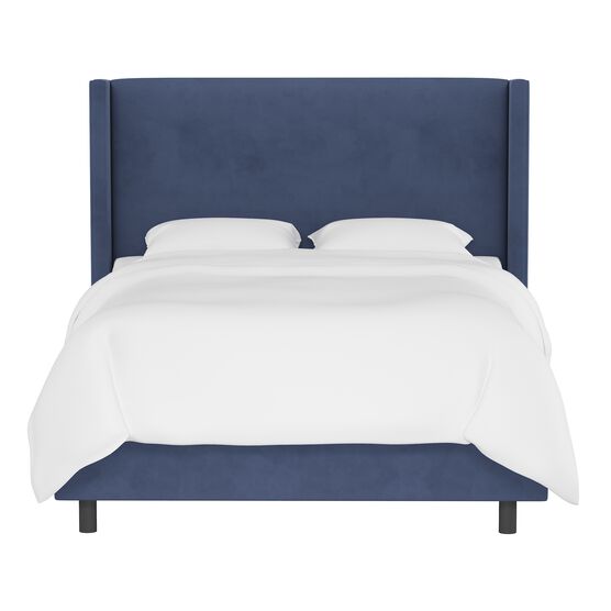 Velvet Wingback Bed, , on-hover image number null