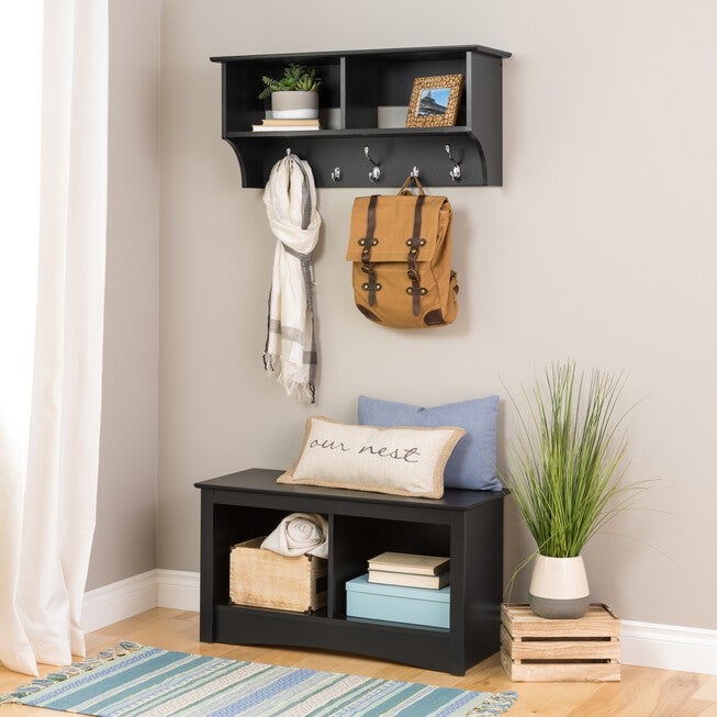 36 inches Wide Hanging Entryway Shelf, , alternate image number 2