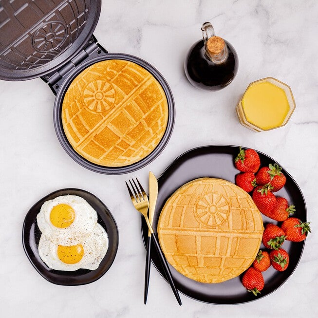 Star Wars Halo Death Star Waffle Maker, SILVER, alternate image number null
