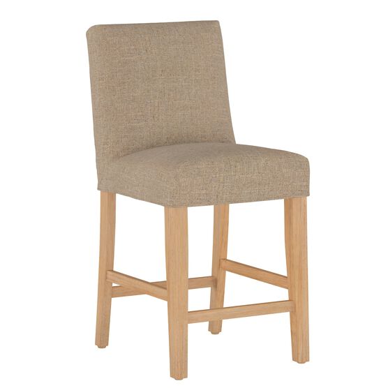 Linen Slipcover Counter Stool, , on-hover image number null