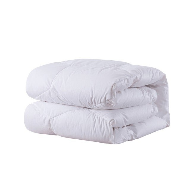 Honeycomb Stitch Down Alternative Comforter, White, , alternate image number 8