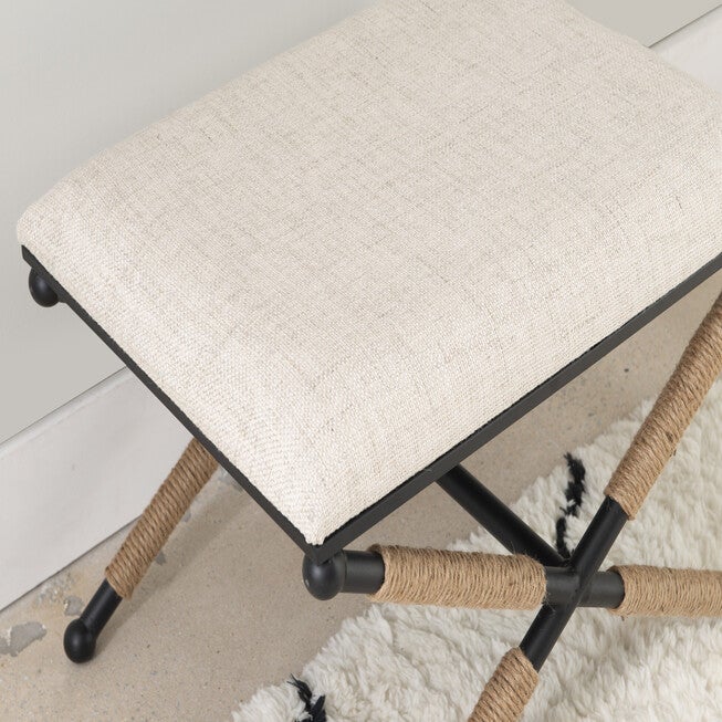 Ashburn Campaign Accent Stool, , alternate image number 9