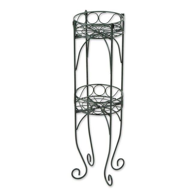 Two-Tier Plant Stand, GREEN, hi-res image number null