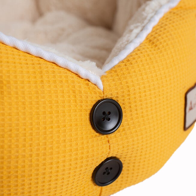 Gold Waffle and White Cat Dog Bed, , alternate image number 8