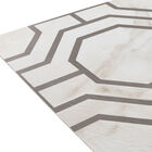 Retro 12x12 Self Adhesive Vinyl Floor Tile - Octagon - 20 Tiles/20 sq. ft., , alternate image number null