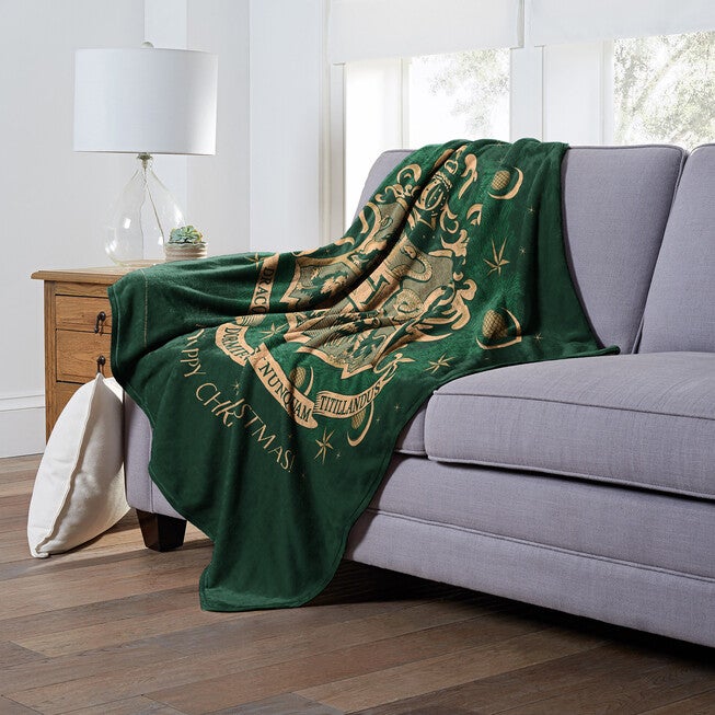 Wb Harry Potter Happy Christmas Silk Touch Throw, , alternate image number 3