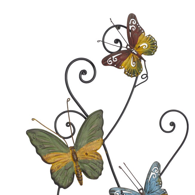 Multi Colored Metal Eclectic Wall Decor, , alternate image number null