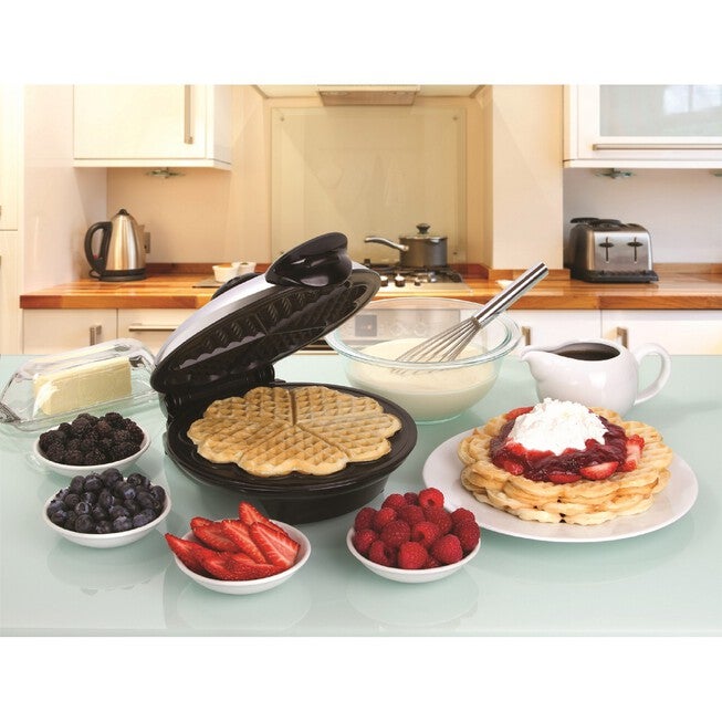 Euro Cuisine Heart Shape Waffle Maker, , alternate image number 4