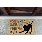 Home Dog Doormat, , alternate image number null