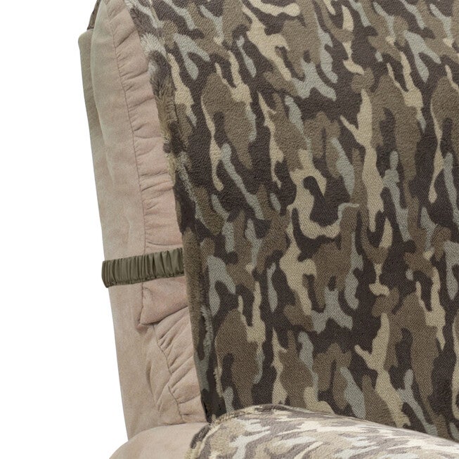 Camo Plush Recliner Furniture Cover, , alternate image number 3