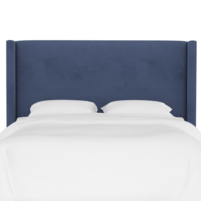Velvet Wingback Headboard, , on-hover image number 1