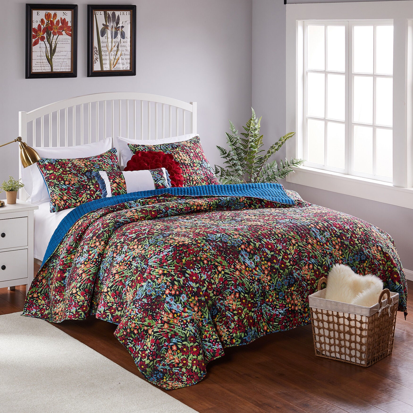 Warner Bros. DC Gotham Grin Silk Touch Sherpa Throw Blanket 50x60 Inches, , alternate image number 6