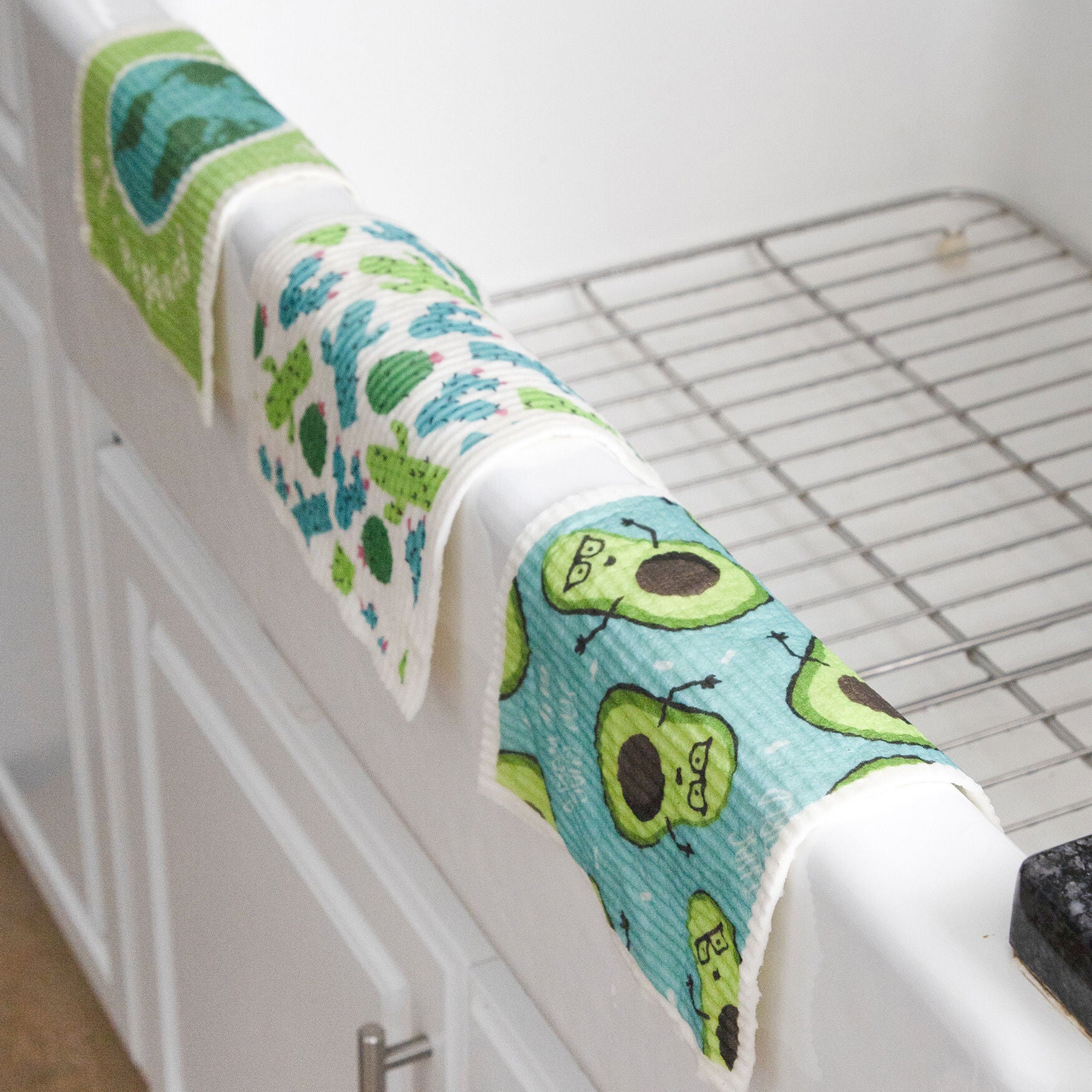 Swedish Sponge Cloths, Set Of 12 Dish Cloth, , alternate image number 5