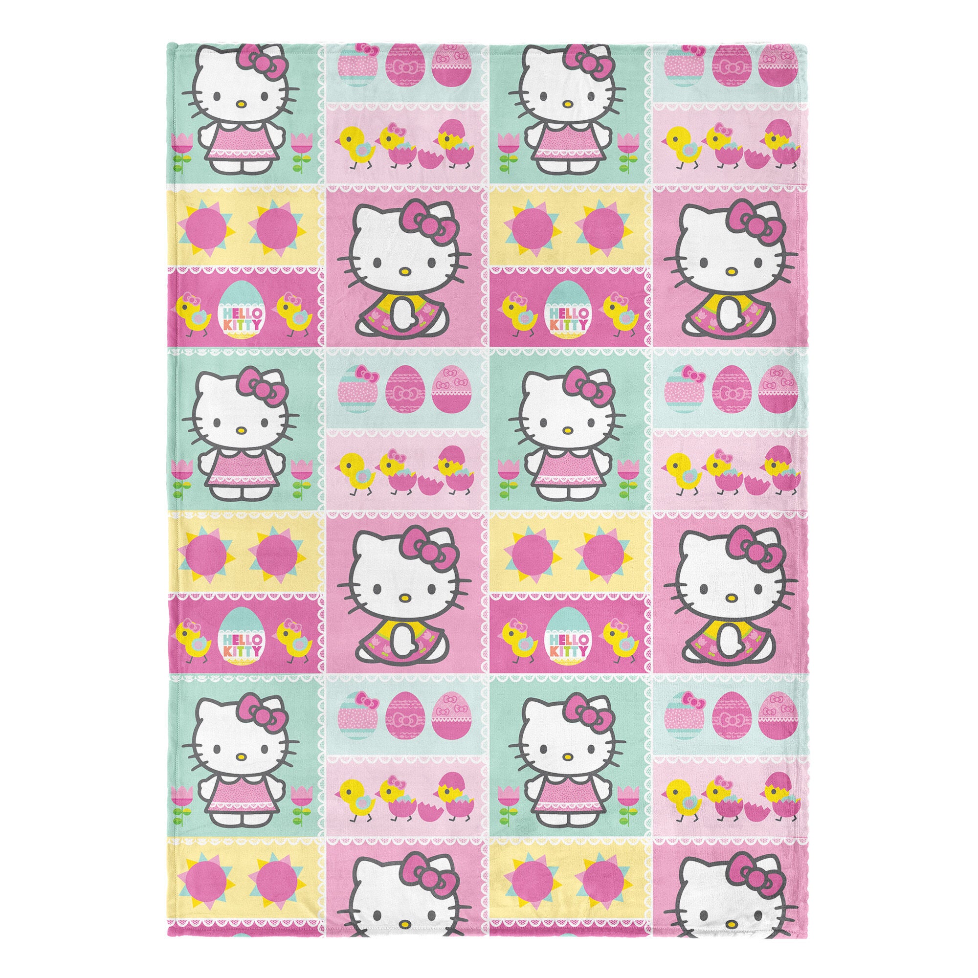 Sanrio Silk Touch Throw Blanket 50x70 inches, HELLO KITTY, hi-res image number 0