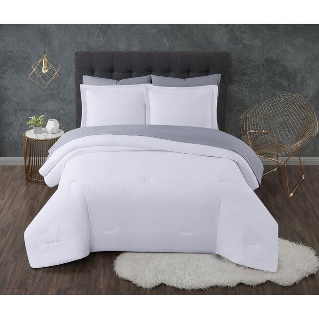 Antimicrobial 7 Piece Bed In A Bag, WHITE, hi-res image number null