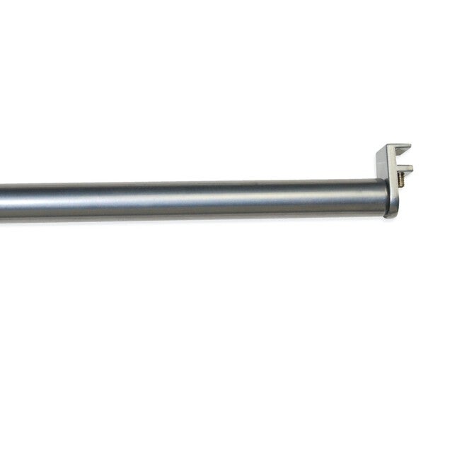 Versailles' Double Up Curtain Rod (25in - 45in), SILVER, hi-res image number 0