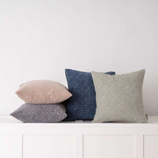 ANKE WOVEN GEOMETRIC PILLOW, , alternate image number 3