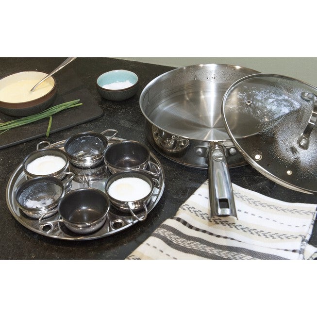 6 Egg Poacher Set, , alternate image number null