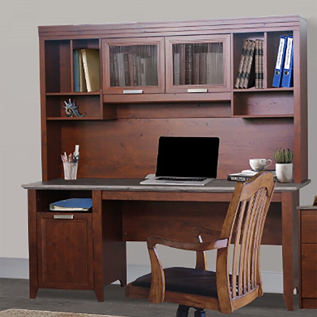 Saint Birch Kenneth Writing Desk In Cherry Writing Desk, CHERRY, hi-res image number null