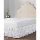 Belles & Whistles 3-Tiered Ruffle 15" Drop Bed Skirt, , alternate image number null