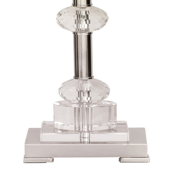 Silver Metal Glam Table Lamp, , alternate image number 2