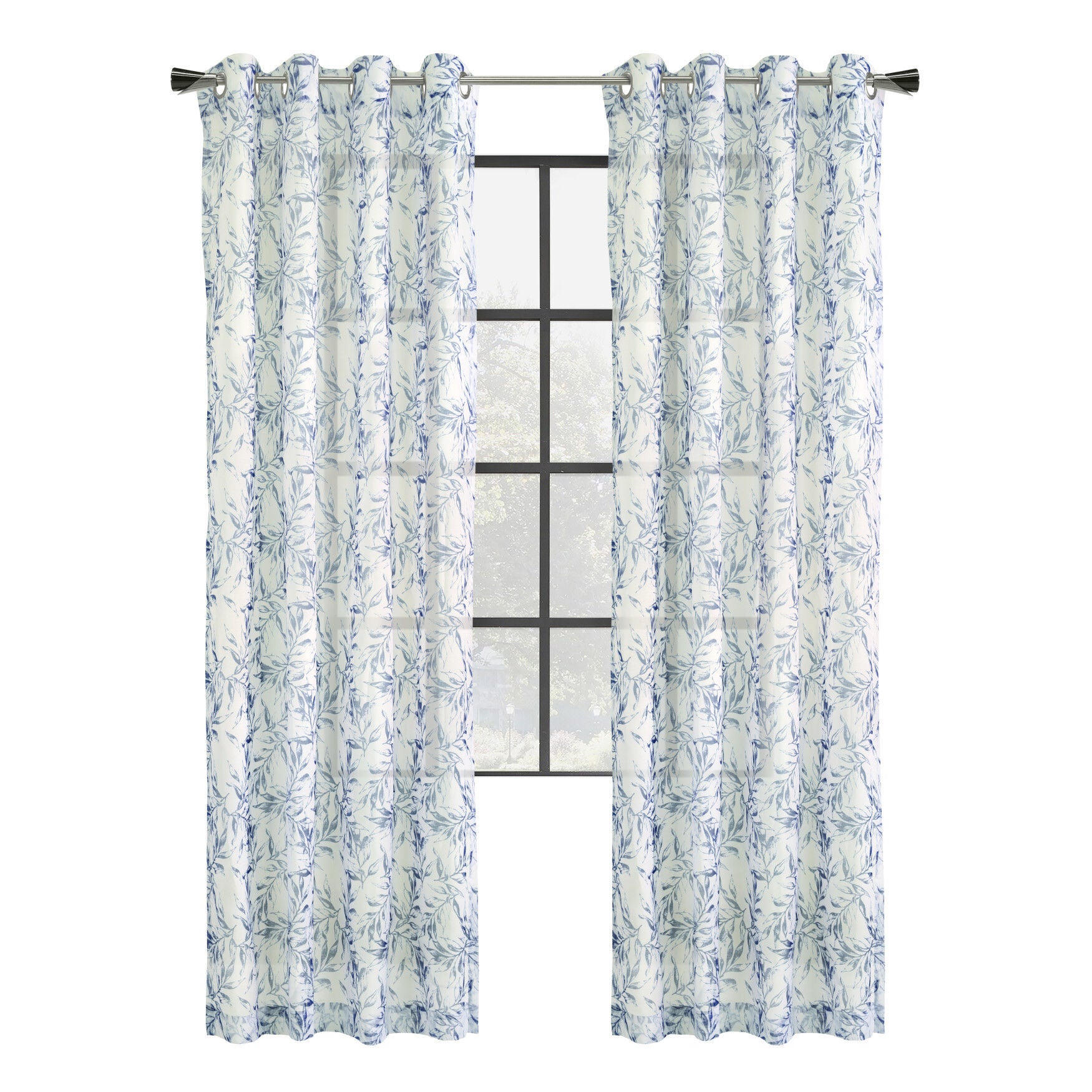 Jenny Light Filtering Grommet Curtain Panel, , alternate image number 7