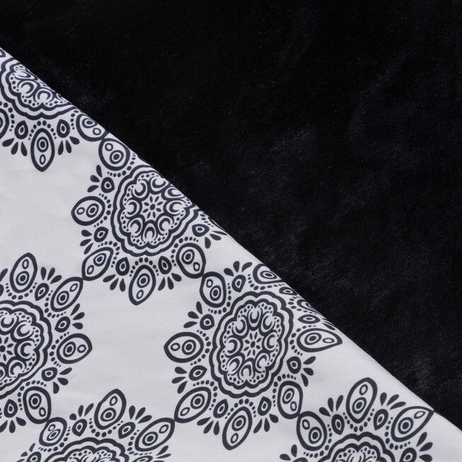 Soft Microfiber Medallion Duvet Cover for Weighted Blanket , , alternate image number null