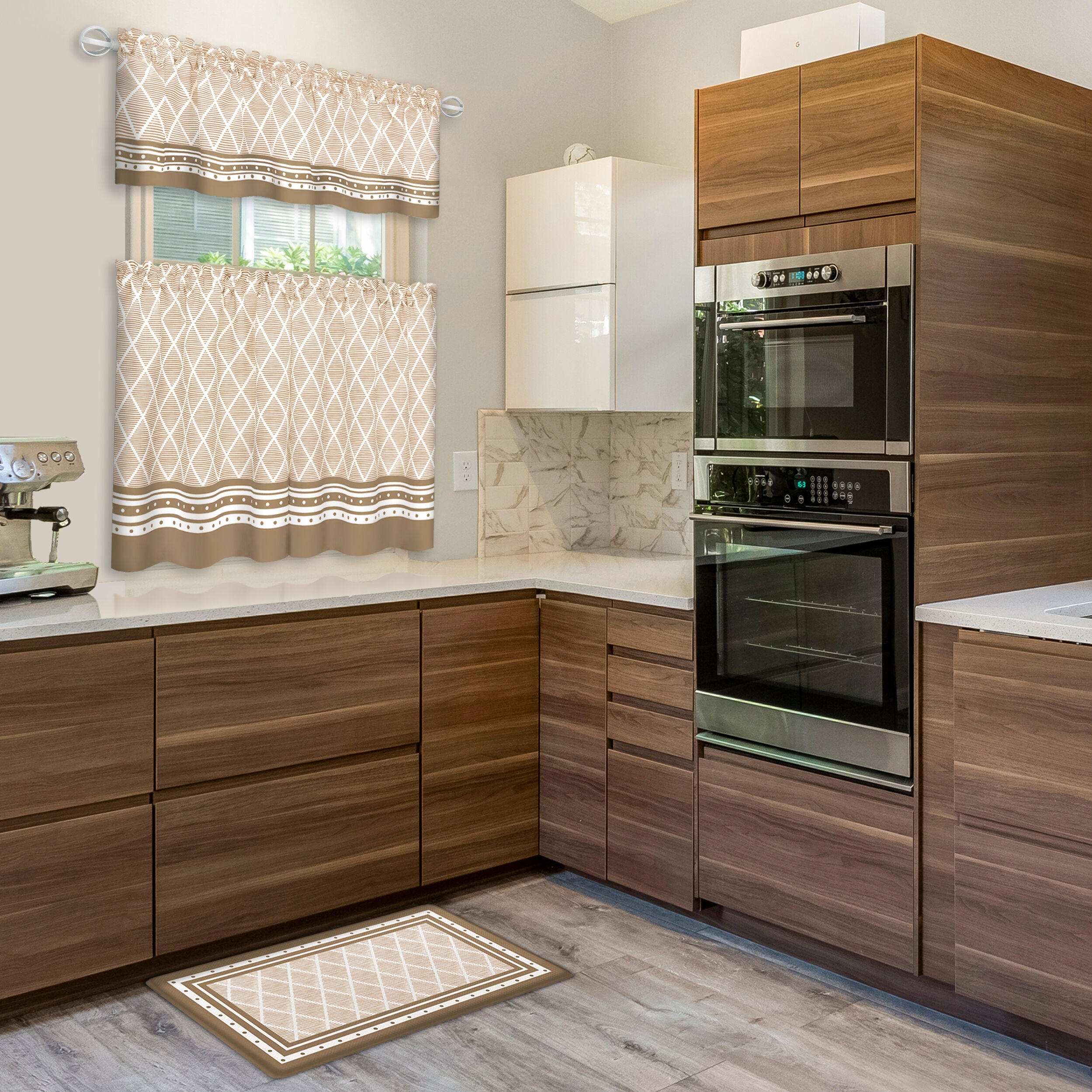 Boho 18x30 Anti Fatigue Mat, MOCHA, alternate image number 2