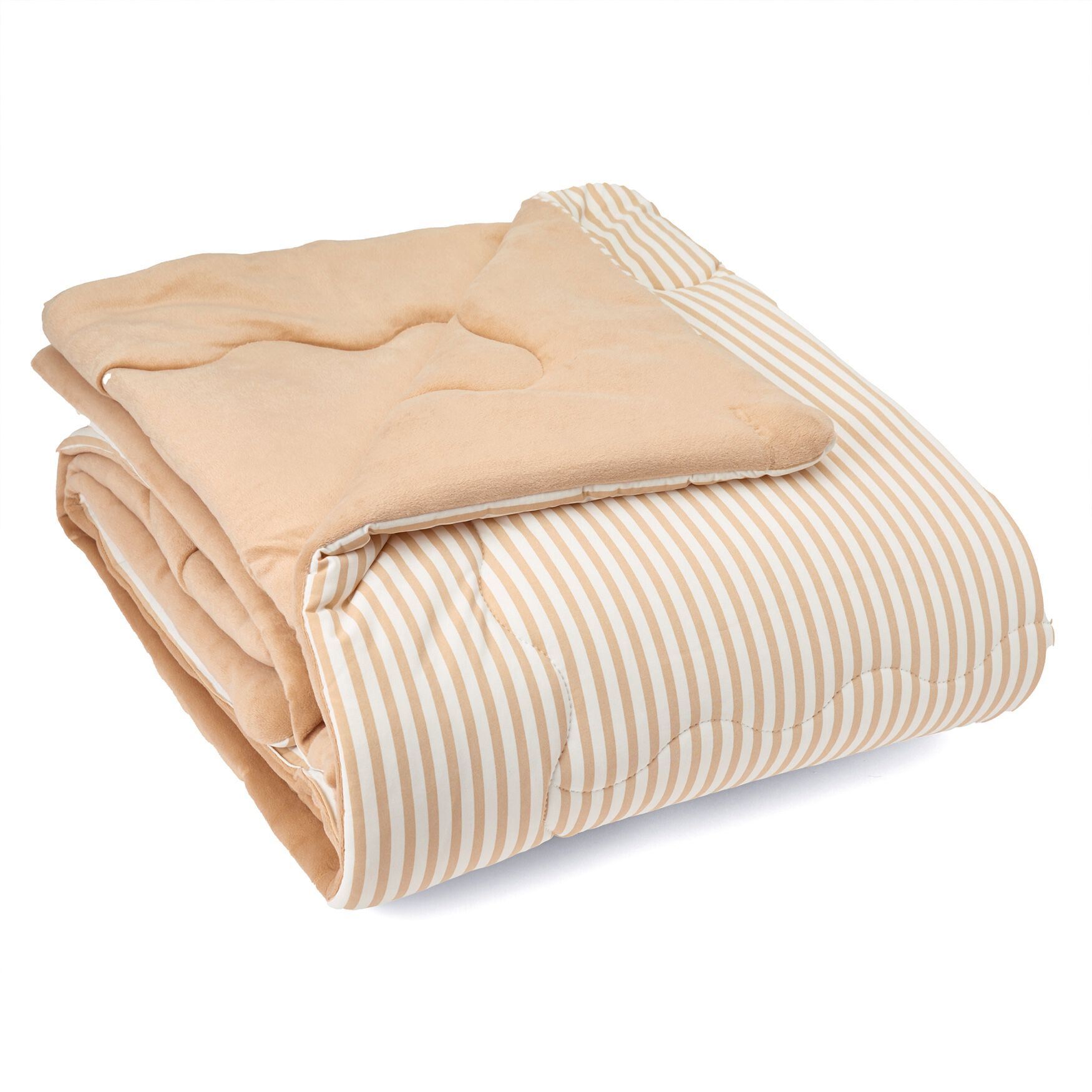 HGTV All Seasons Cooling Throw, BEIGE STRIPE, on-hover image number 1