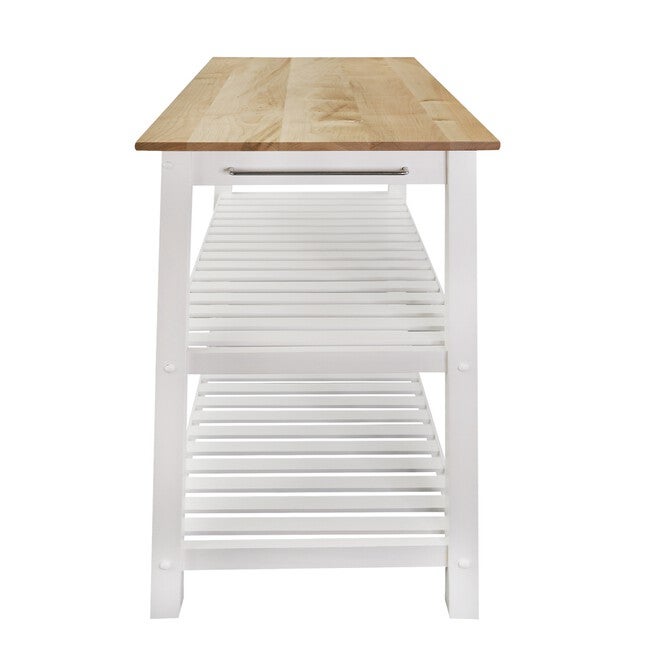 Kitchen Island with Solid Wood Top, , on-hover image number null