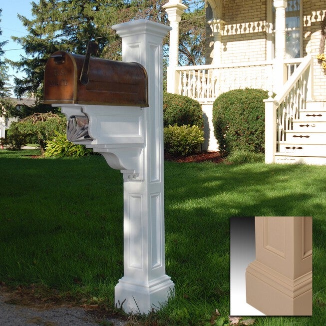 Charleston Plus Mail Post, CLAY, hi-res image number null