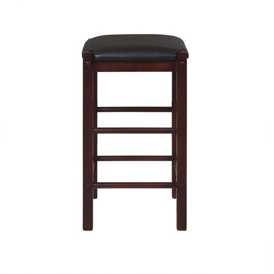 Lancer Backless Counter Stools, Espresso - Set of Two, , on-hover image number null